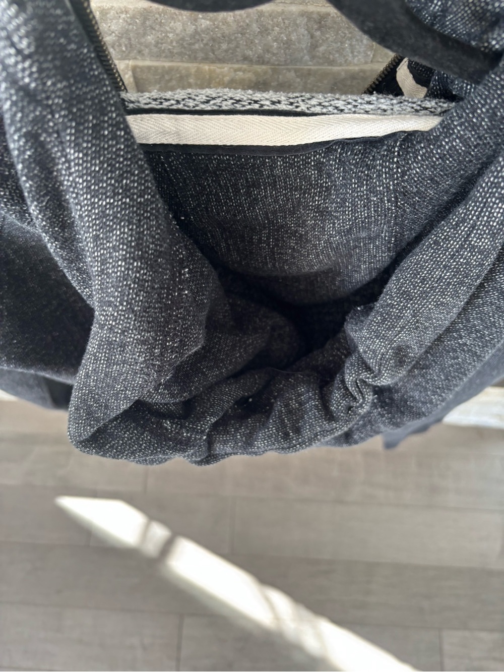 Vintage Roots Athl Dept 1973 Full Zip Hoodie, Unisex, Charcoal - Picture 10 of 10